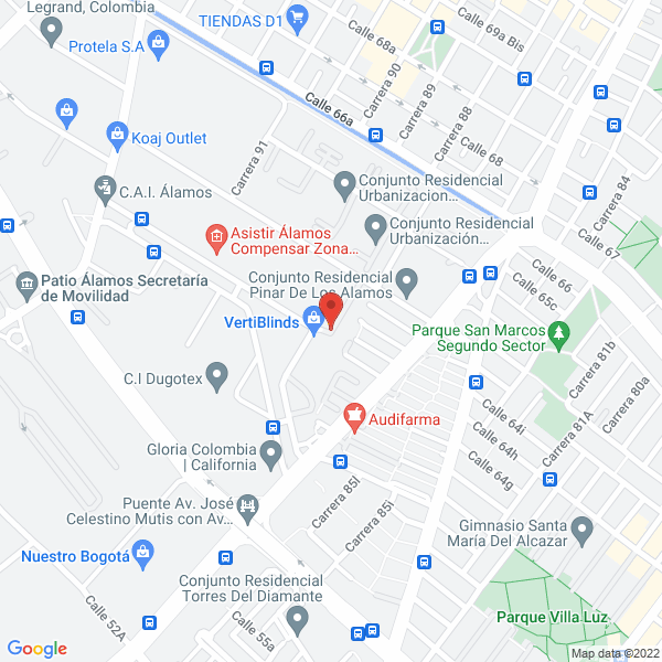 Map of Sumitex Ltda