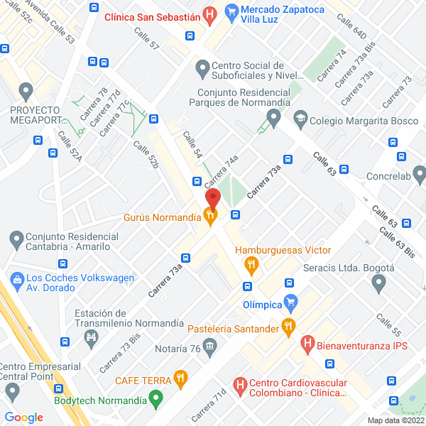 Map of Superquesos