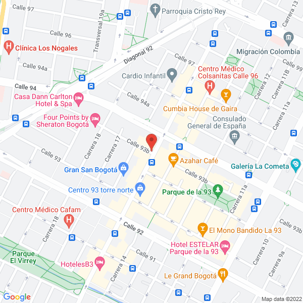 Map of Taberna Del Rey Arturo