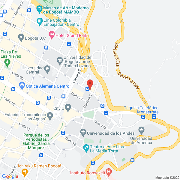 Map of Taho Ltda