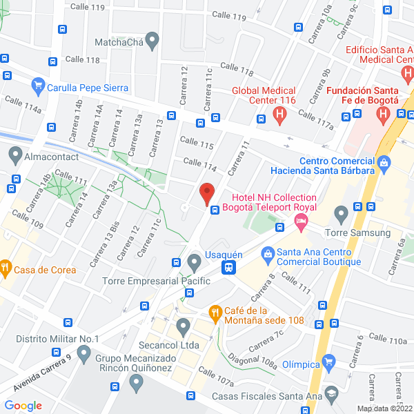 Map of Crece Ltda.