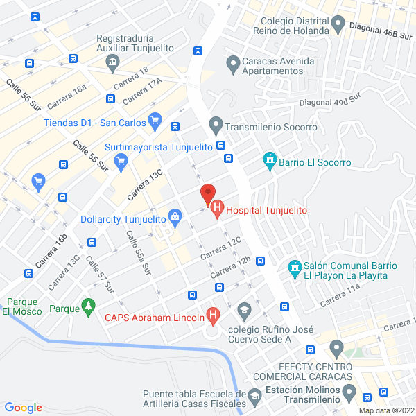 Map of Telecomunicaciones Dv.Com E.U.