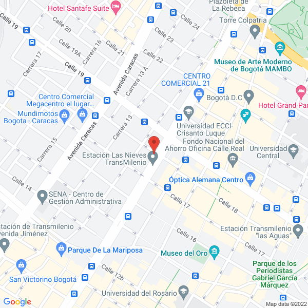 Map of Telefonía La 12