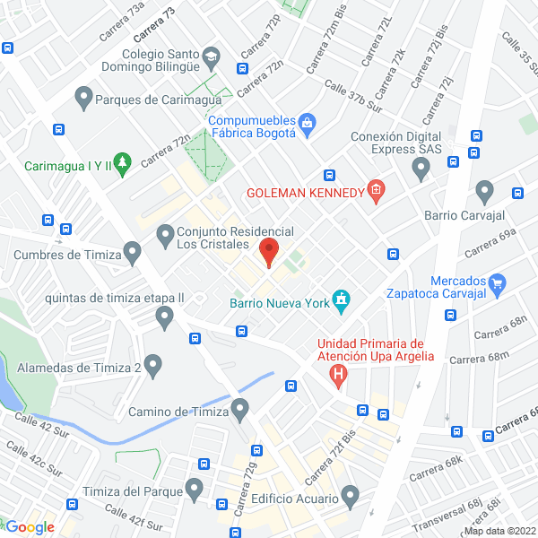 Map of Telicom P Y G