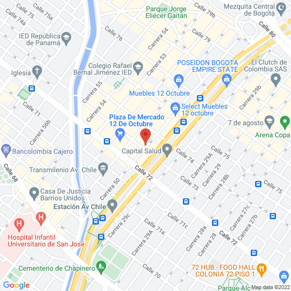 Map of Top Net S A