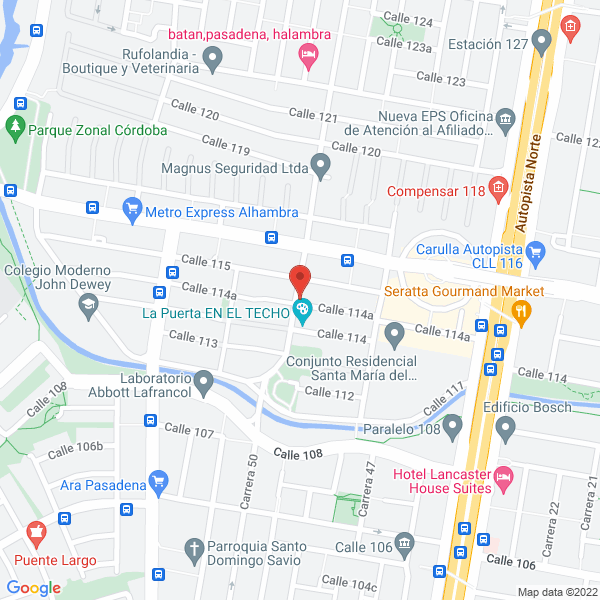 Map of Transporte De Emergencias Médicas