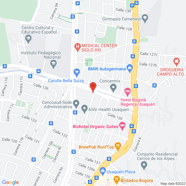 Map of Triumph Colombia S.A.S.