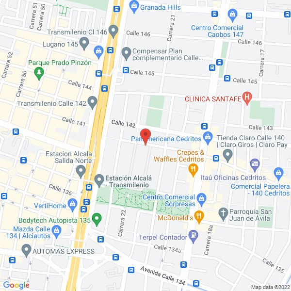 Map of Tu Casa Online