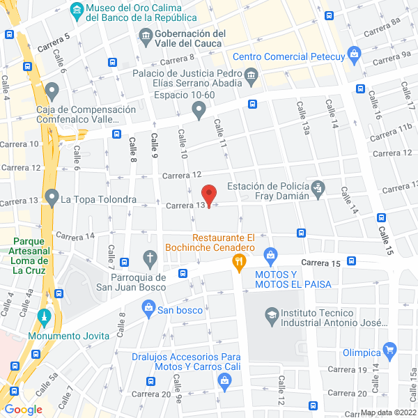 Map of Velta S.A.S