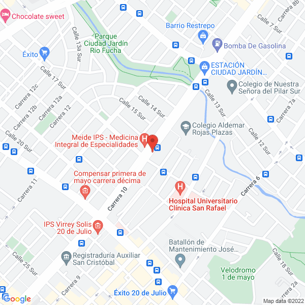 Map of Veterinaria Eduardo Sandoval