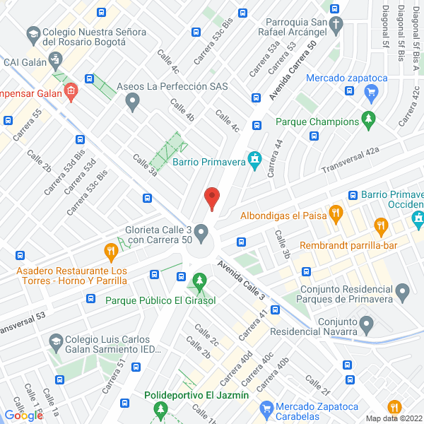 Map of Vidrios Y Marquetería Molano
