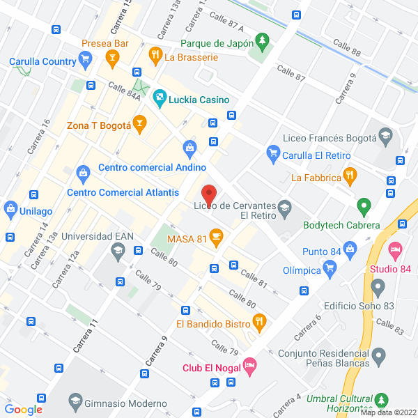Map of Virma Y Cia S.C.A.