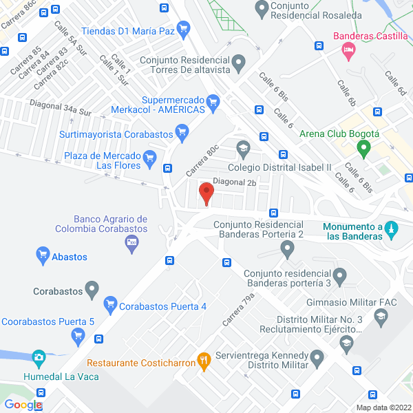 Map of Vitagro Ltda.