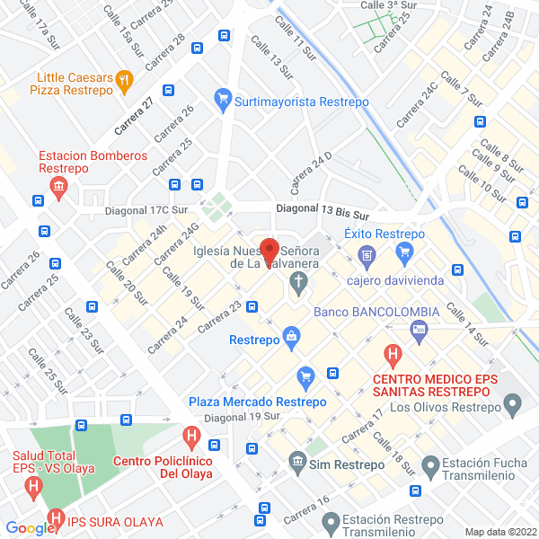 Map of Cueros La 23