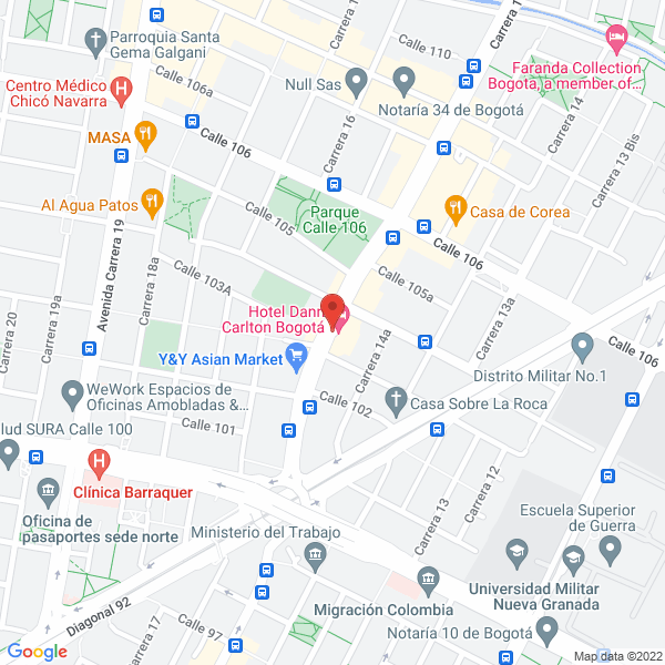 Map of Dafe S.A.S.