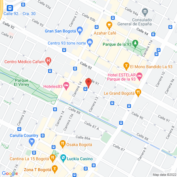 Map of Dalbor Inversiones
