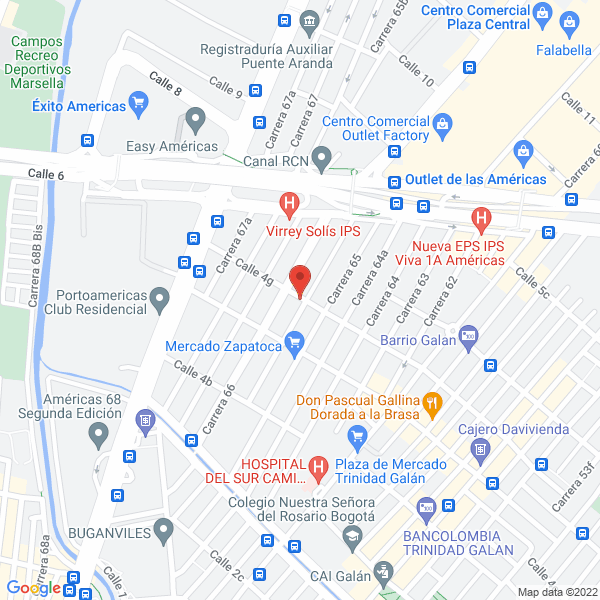 Map of Dardo Publicidad