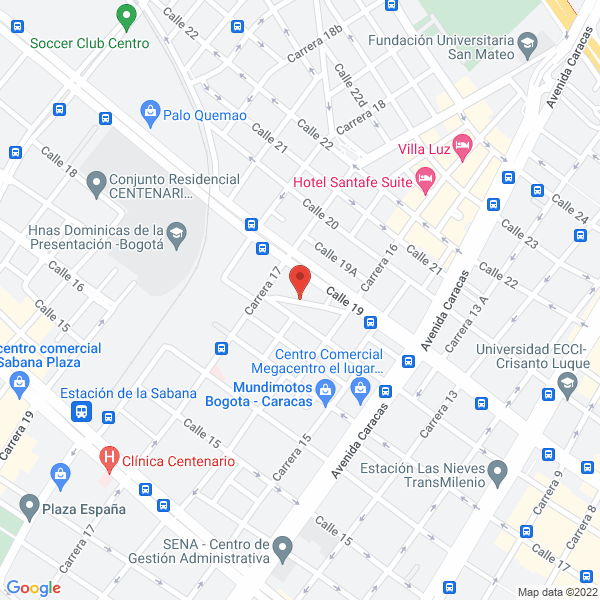 Map of Darío Luengas Y Cía.