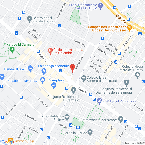 Map of Deco Persianas