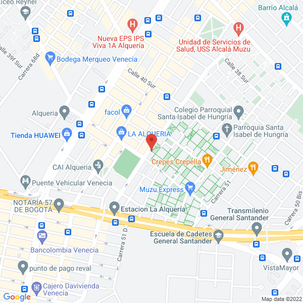 Map of Decor Closets