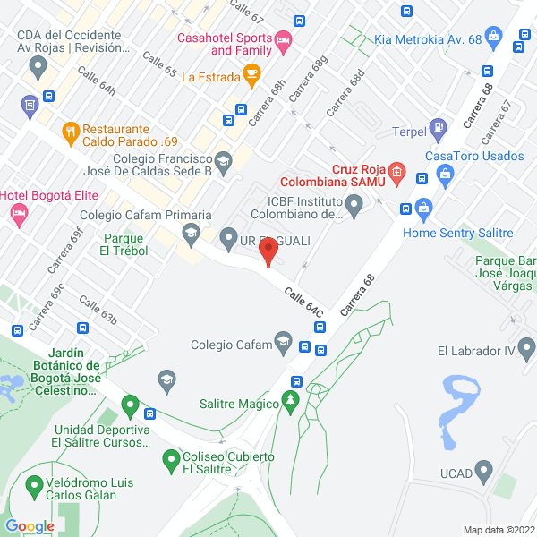 Map of Delta Sistemas Ltda.
