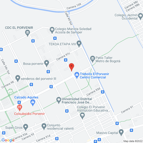 Map of Demoliciones Vélez