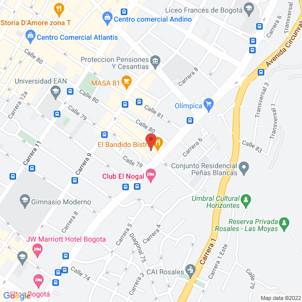Map of Denise Webb