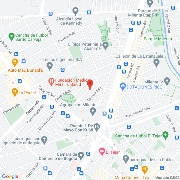 Map of Comercializadora De Bombas De Riego