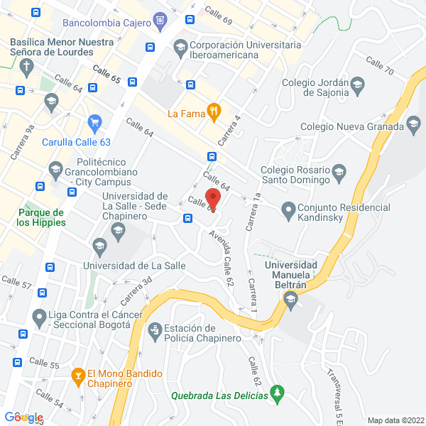 Map of Comercializadora M S M Sas