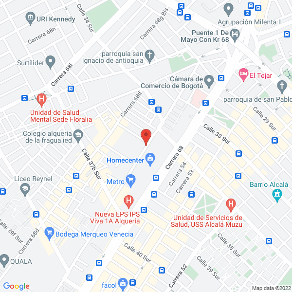 Map of Comercializadora Made