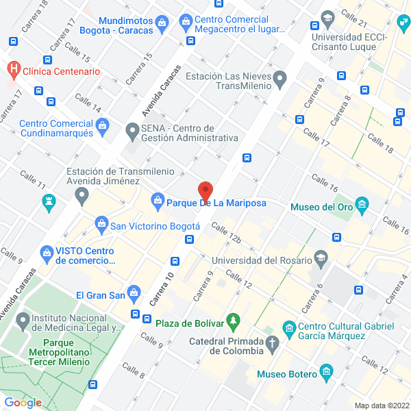 Map of Comercializadora Quinoly