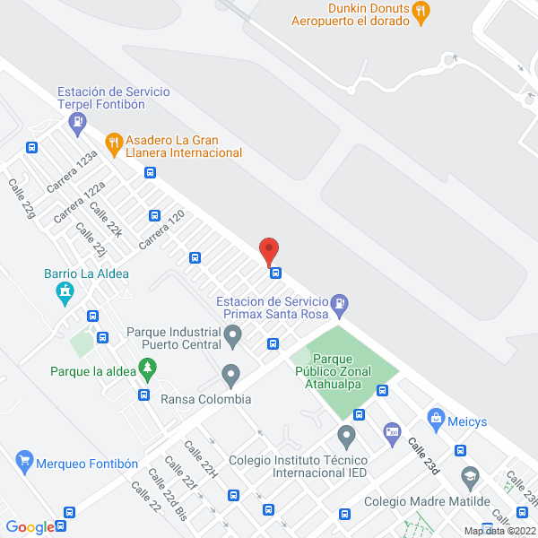 Map of Comercializadora Quisol De Colombia Ltda.