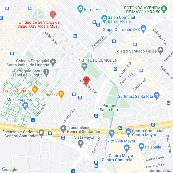 Map of Comercializadora Wilo Ltda.