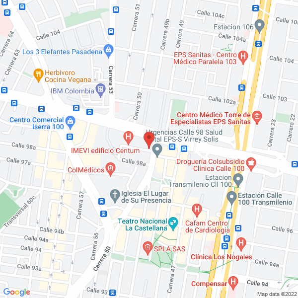 Map of Confecciones Martha Cantor