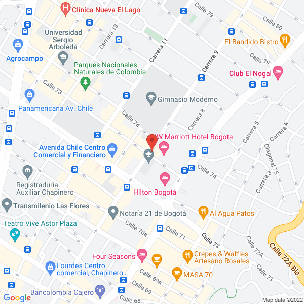 Map of Construcciones C.F. Ltda.