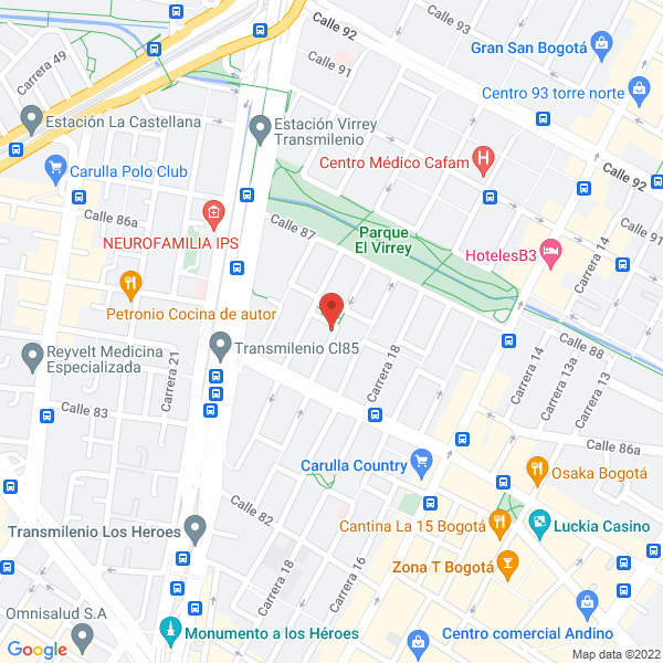 Map of Consultora Latinoamericana De Ingenieria S.A.