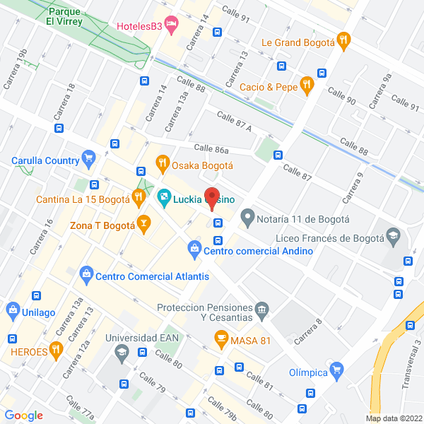 Map of Crazy Shark