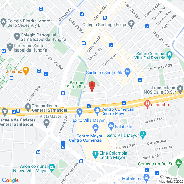Map of Creación Y Diseño En Madera Ltda