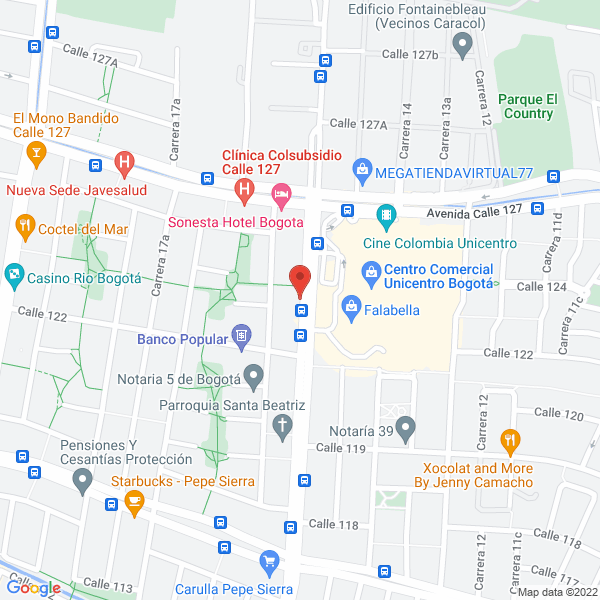 Map of Creaciones Feruci