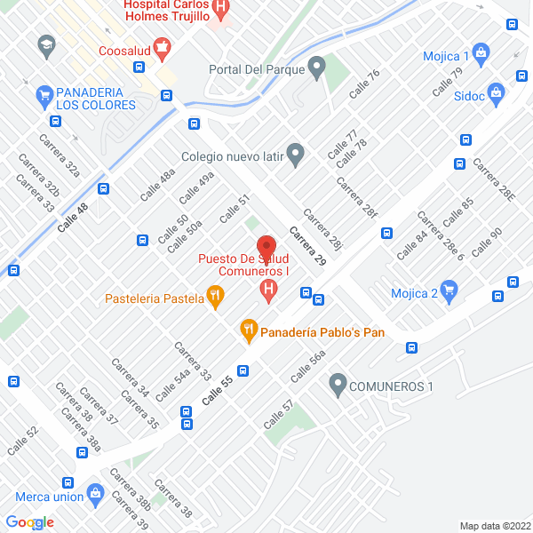 Map of Creaciones Yaem