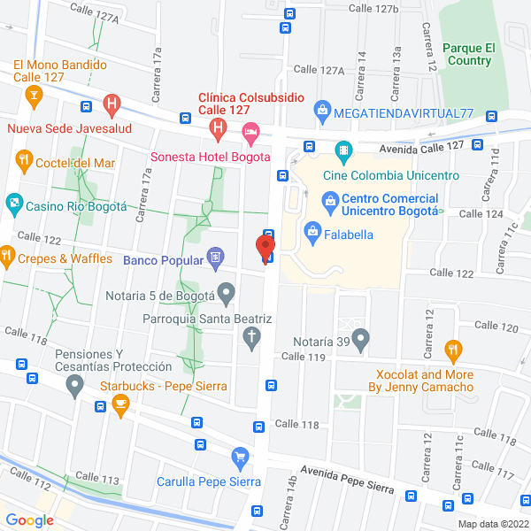 Map of Crucial Solutions S.A.S.