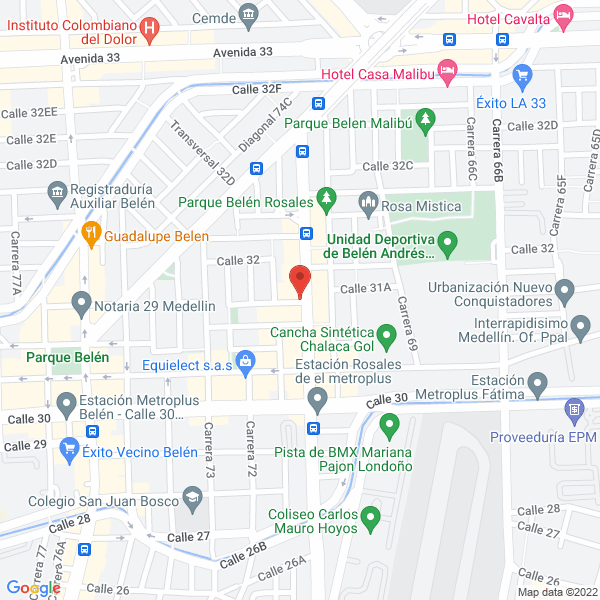 Map of Cucullitos Mègicos