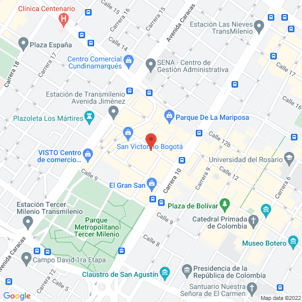 Map of Deportes La Once