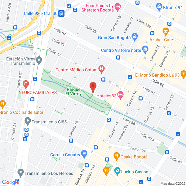 Map of Dfass Colombia Ltda