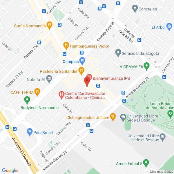 Map of Diartec Ltda