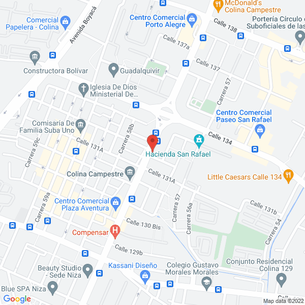 Map of Disfraces Peluza