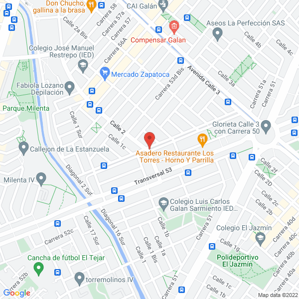 Map of Disinfer Mf Ltda.