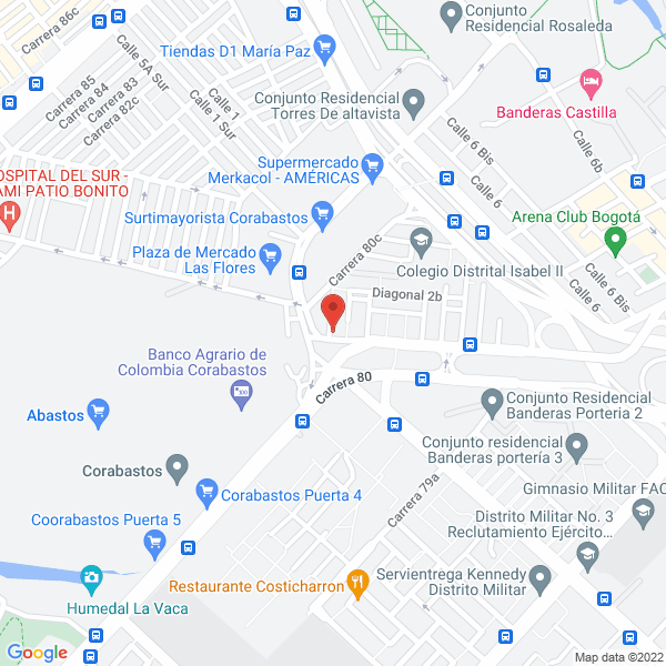 Map of Disnal Ltda.