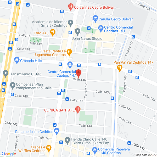 Map of Distrito Digital