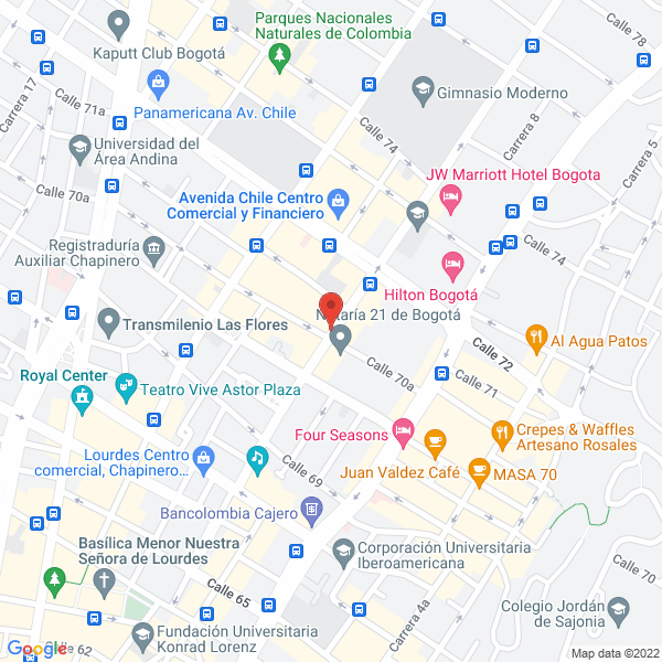Map of Doreal Energy Colombia Ltd